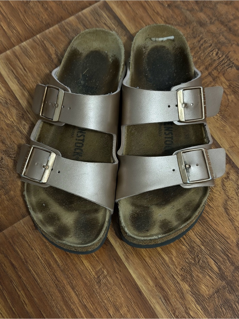 Birkenstock Arizona Copper Sandals